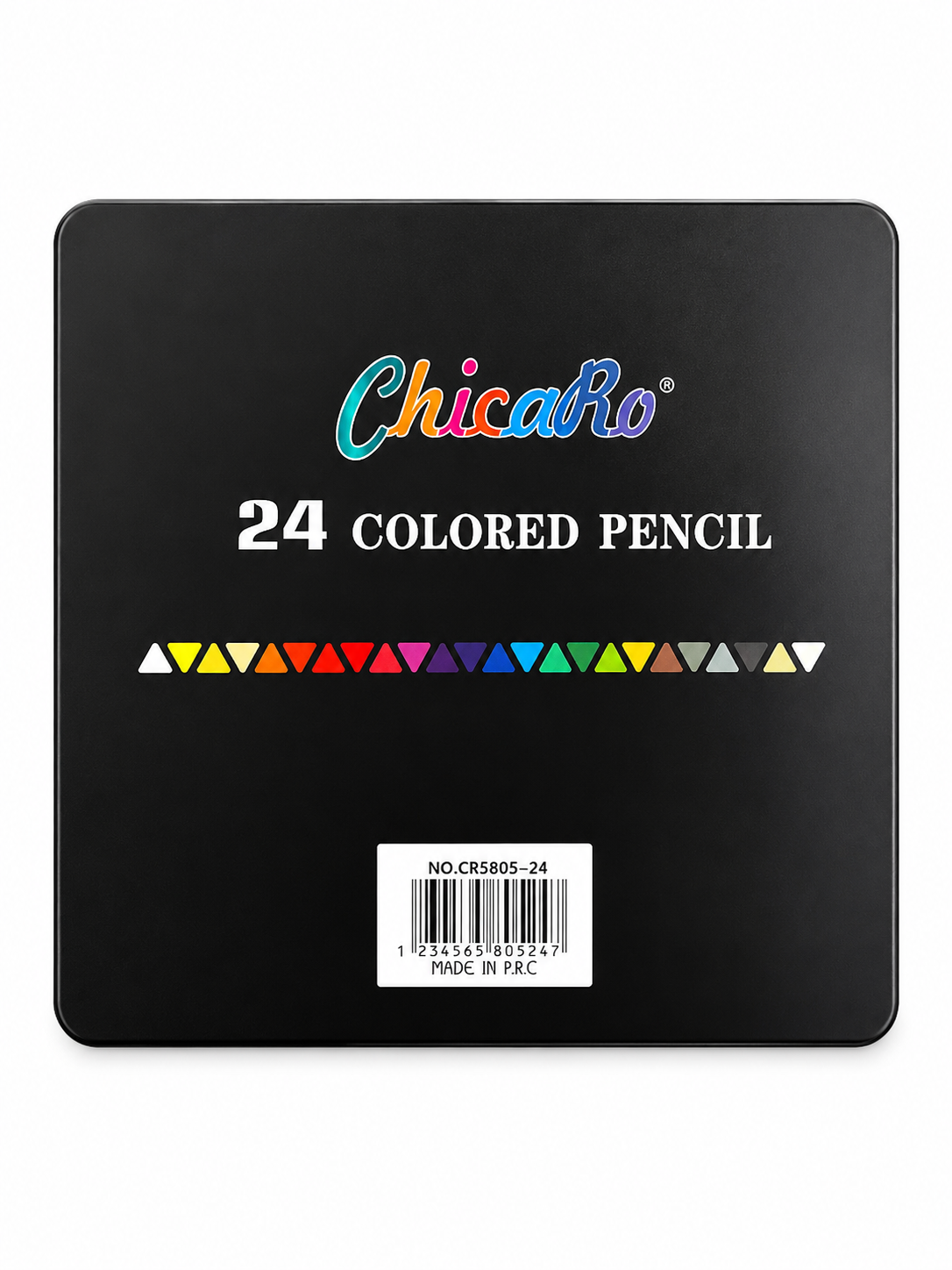 CHICARO COLOR PENCILS SET - METAL BOX