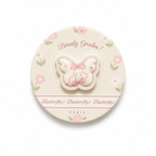 Butterfly Beauty Garden Pocket Mirror