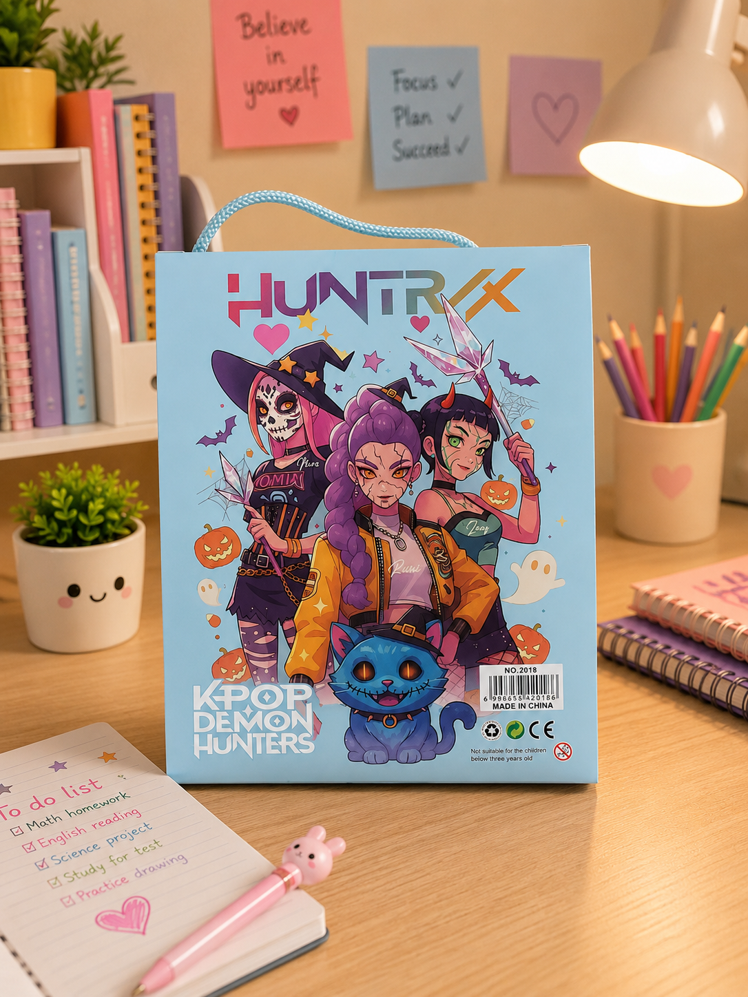 STATIONERY SET -  KPOP DEMON HUNTER