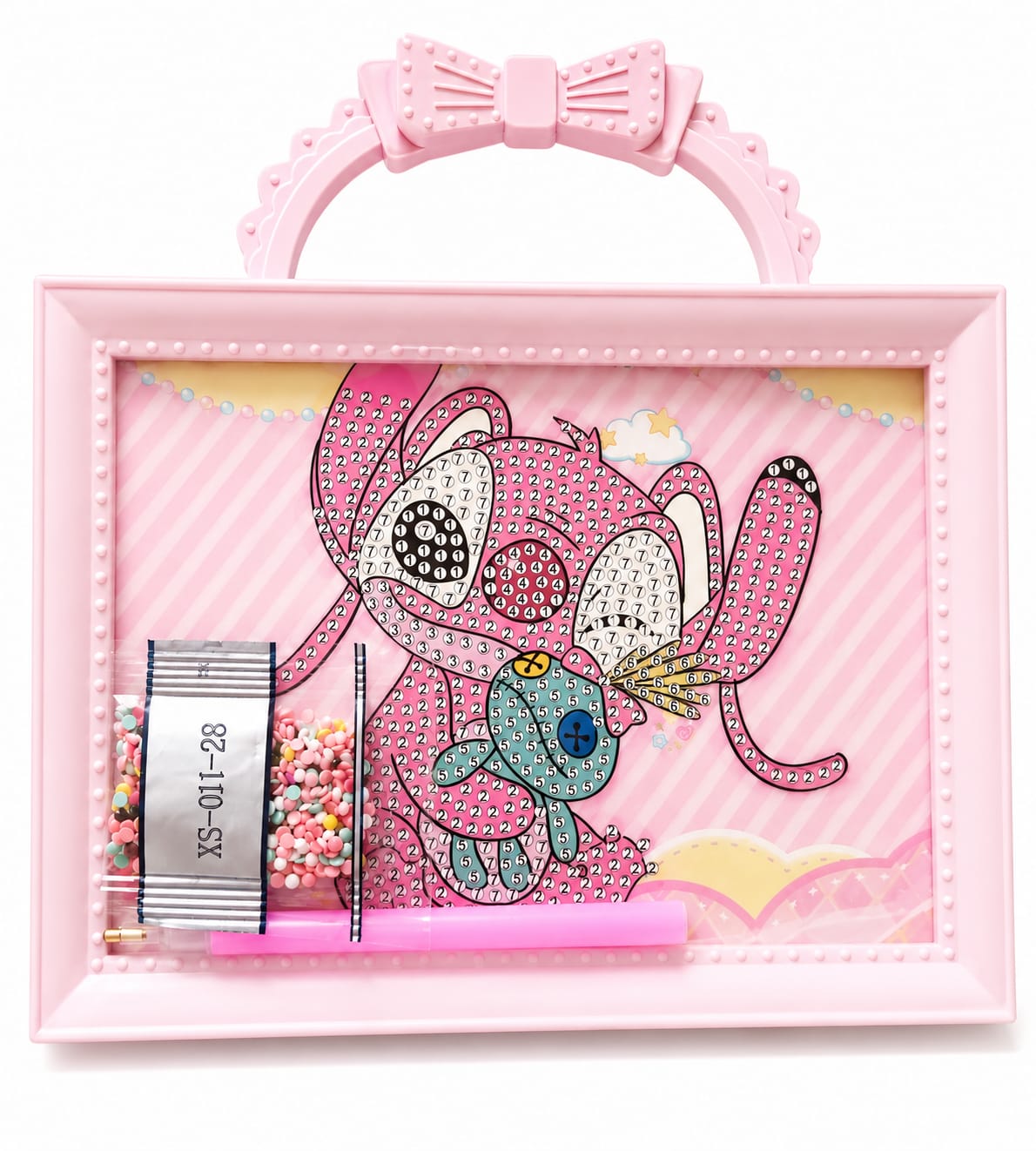 DIY Diamond Painting Kit with Carry Frame