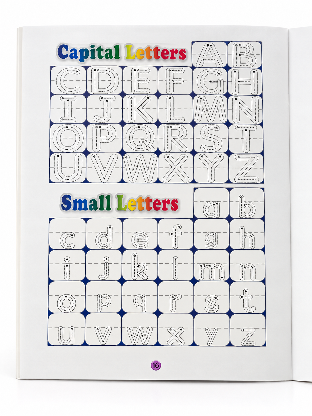 Wipe-Clean First Writing Book – Reusable Alphabet Practice Workbook Secondary image