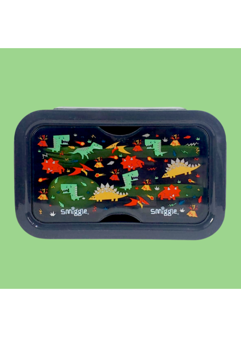 LUNCH BOX PLASTIC DINO