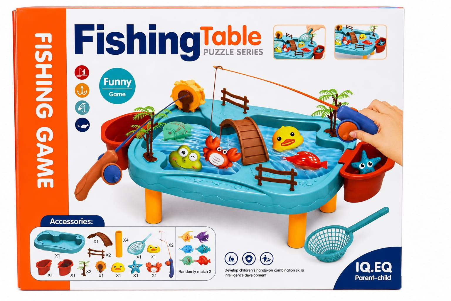 Fishing Table Game – Interactive Catch & Play Fishing Set