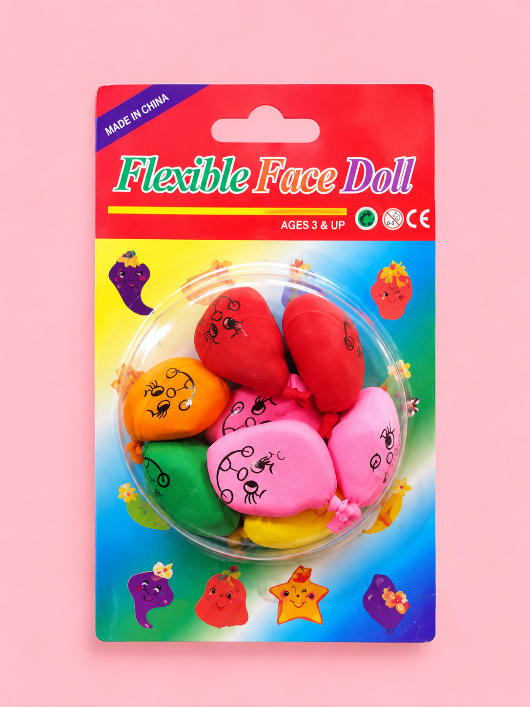 Flexible Face Doll – Squishy Sensory Fidget Toys Main image