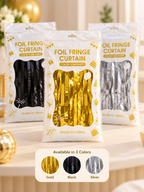 Metallic Foil Fringe Curtain