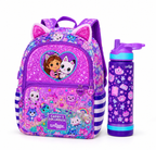 Smiggle Gabby's Dollhouse Backpack & Water Bottle Set
