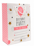 SHIMMERY BIRTHDAY GIFT BAGS