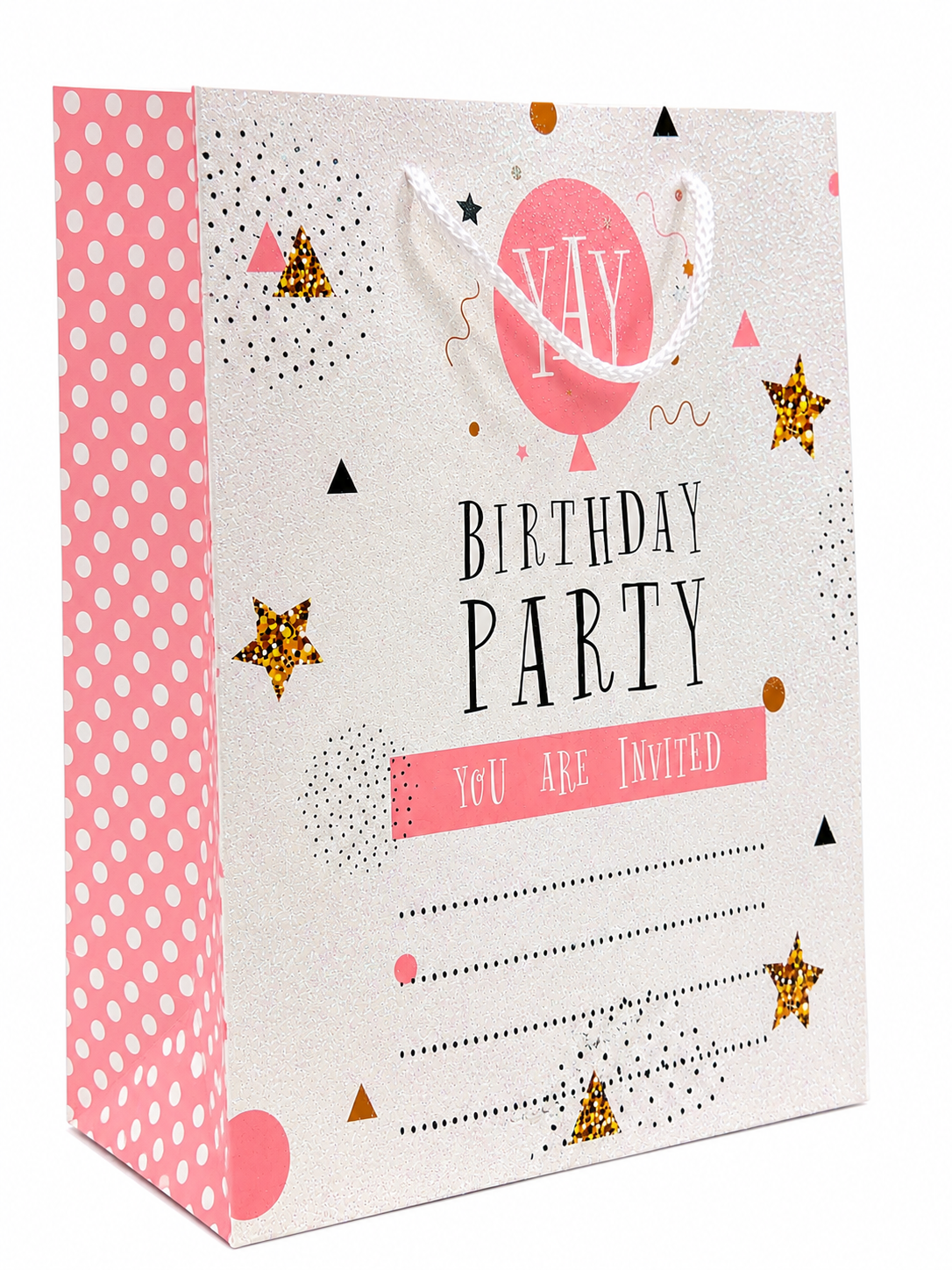 SHIMMERY BIRTHDAY GIFT BAGS