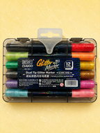 QUWOO GLITTER MARKERS