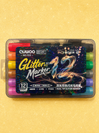 QUWOO GLITTER MARKERS