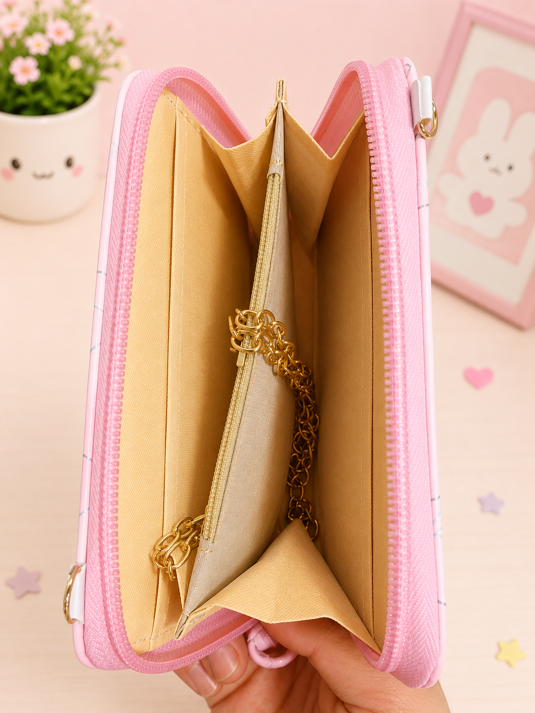 Glitter Butterfly Wallet