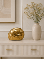 GEOMETRIC SCULPTURAL DECOR PIECE