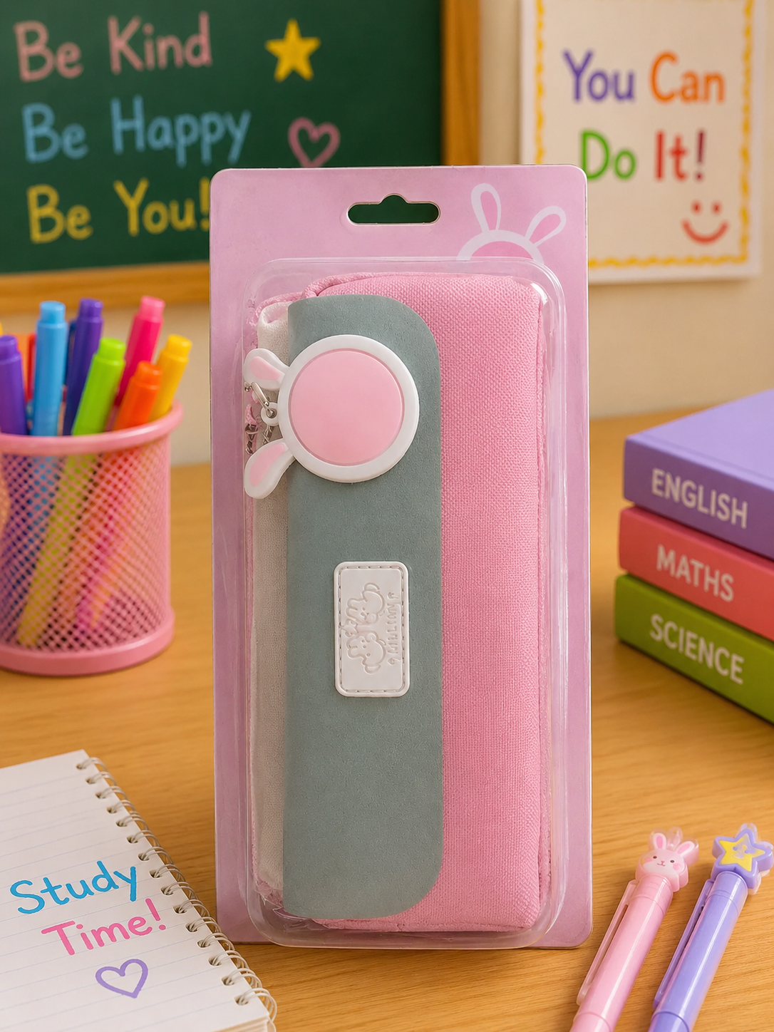BUNNY CHARM PENCIL CASE