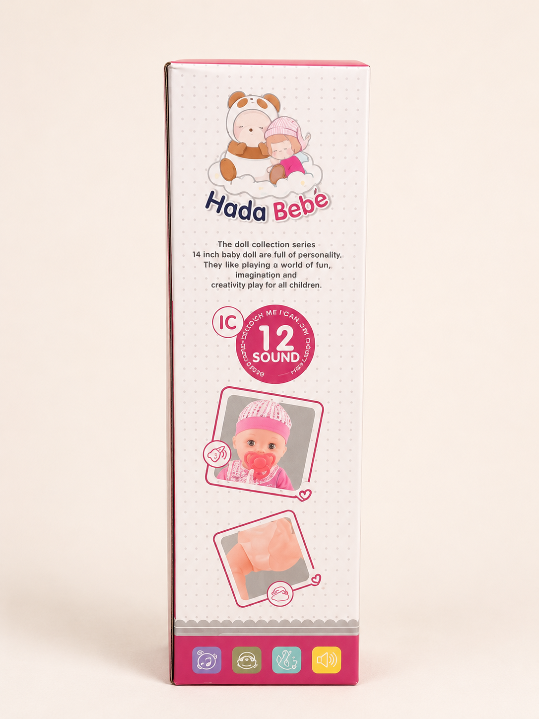 HADA BEBE DOLL w/ Backpack