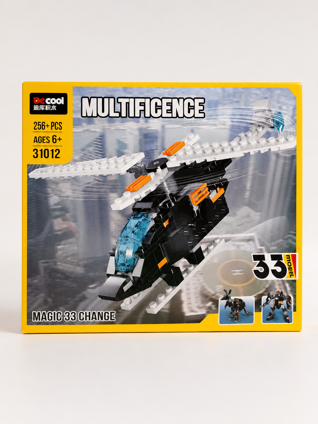 Multificence 33-in-1 Building Blocks Set – 256+ Pcs – alternate product view 4