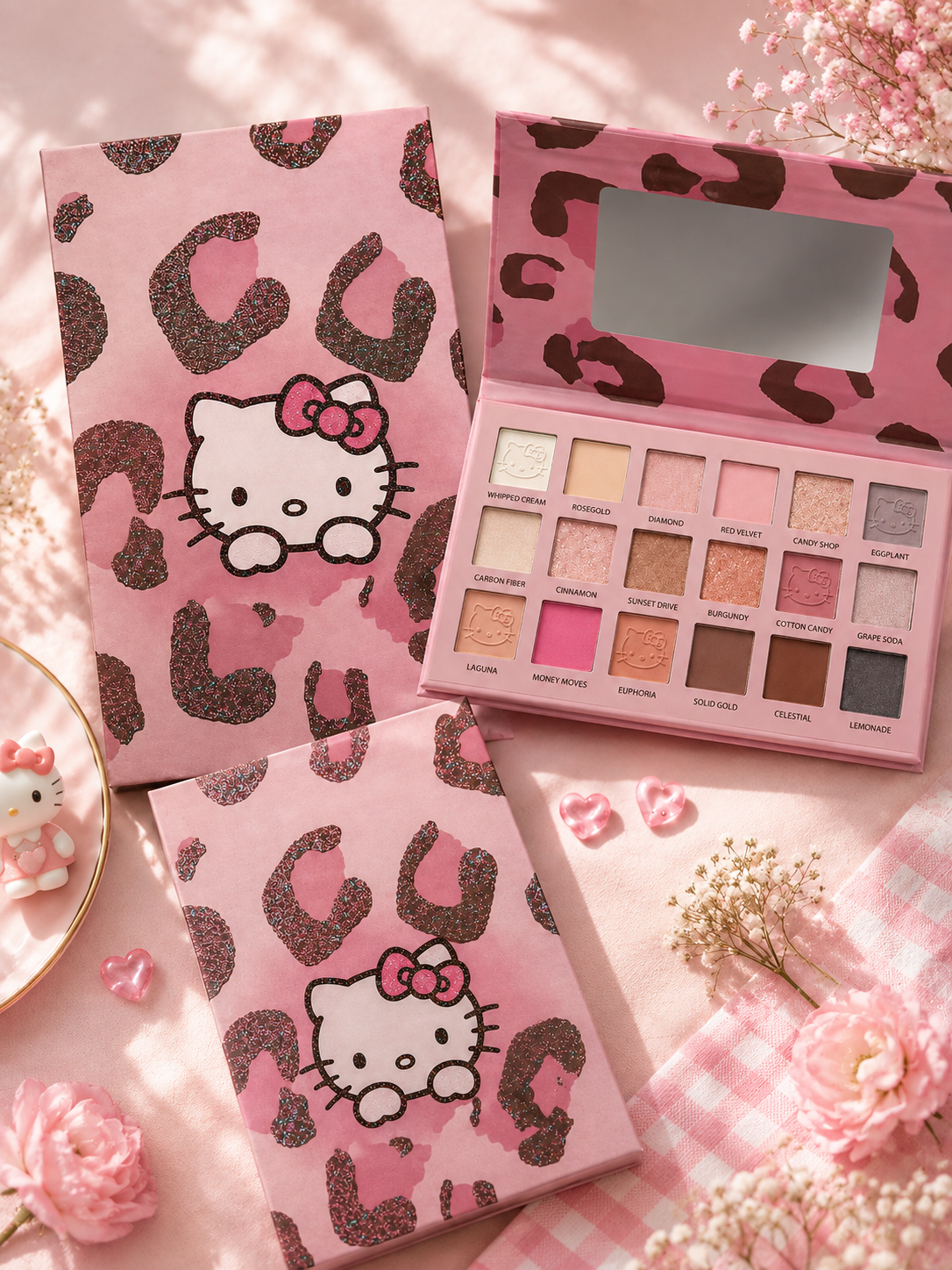 Hello Kitty Makeup Eyeshadow Palette – 16 Shades