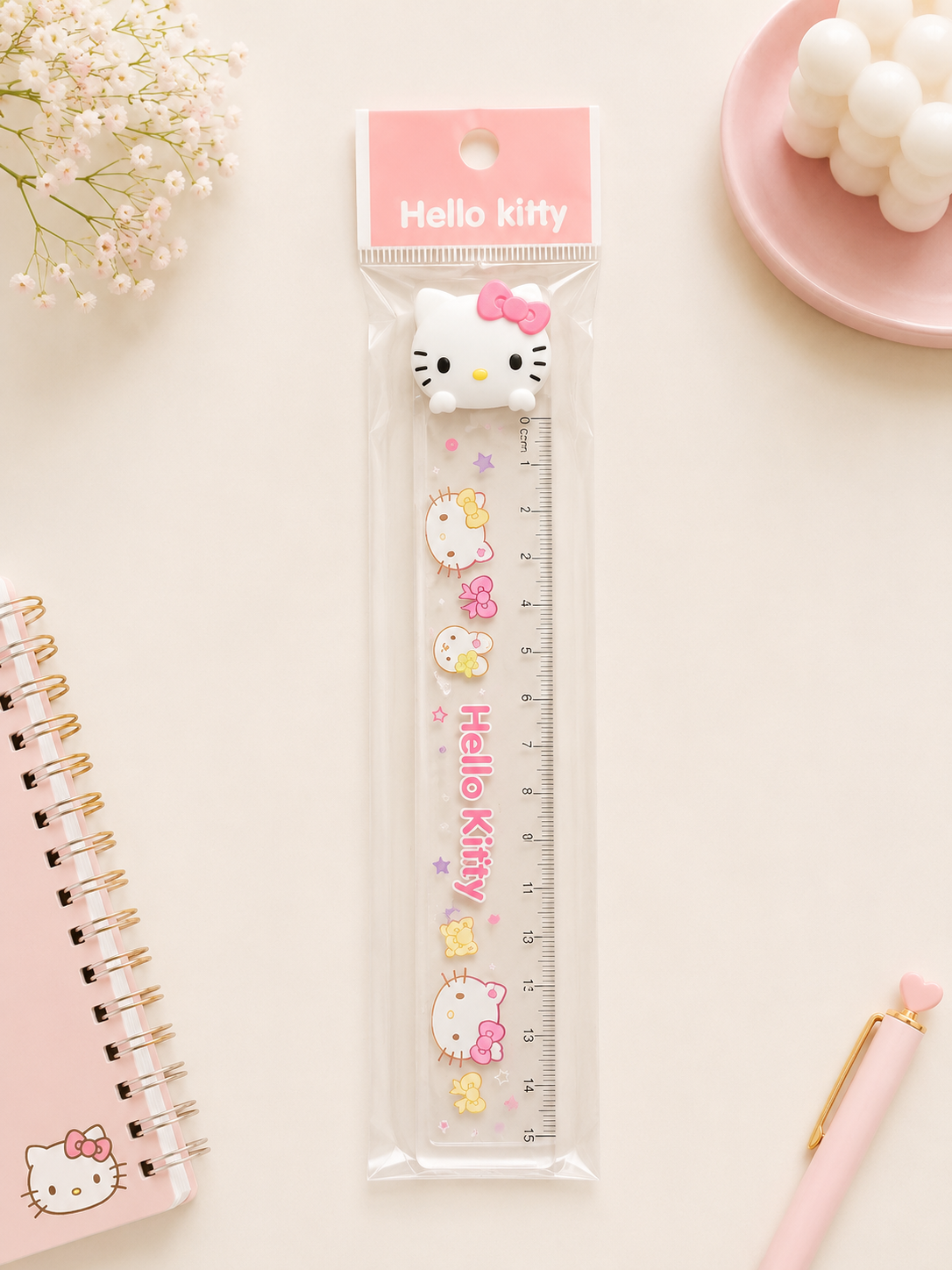 Sanrio 3D Character Ruler