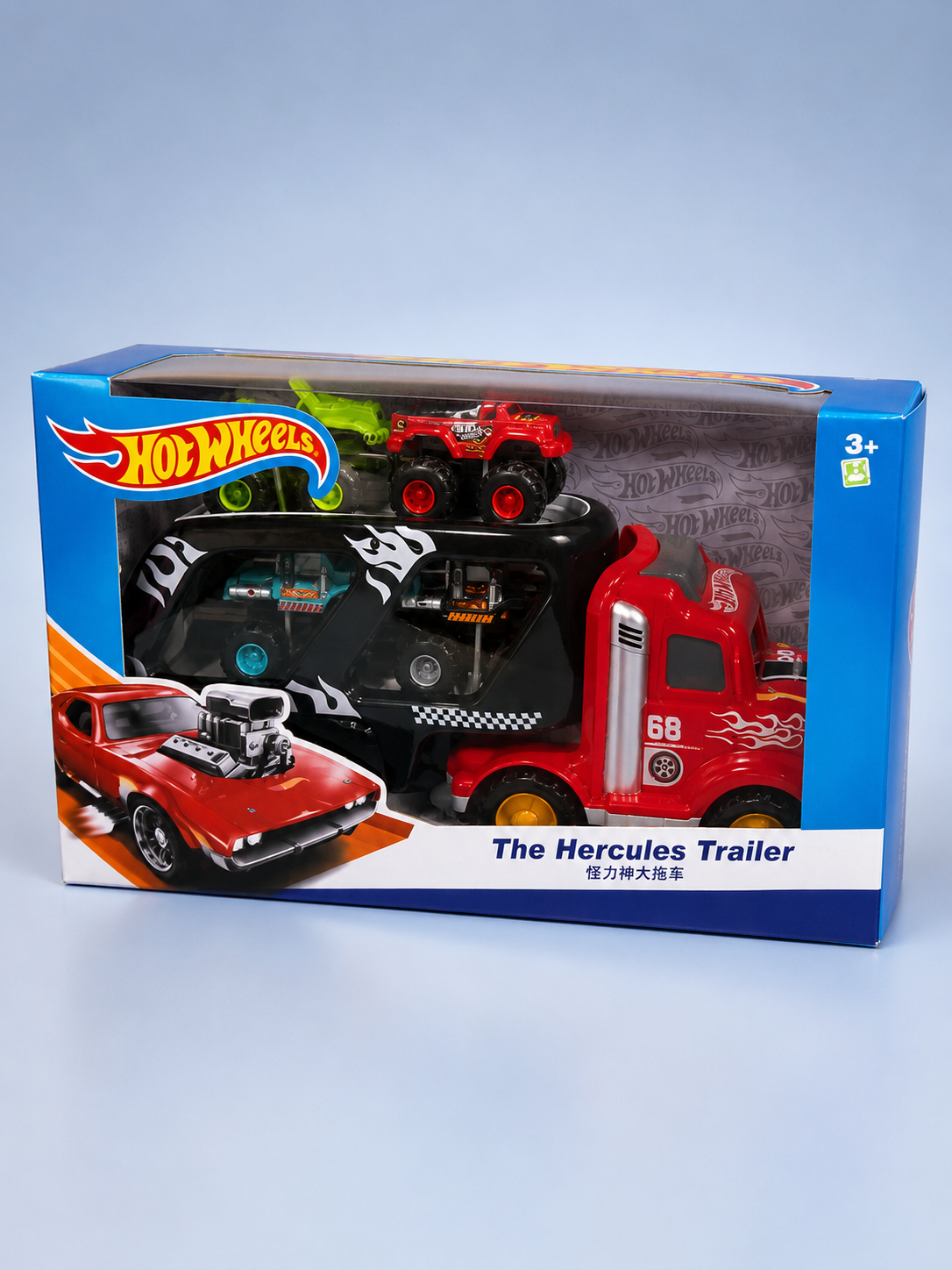Hot Wheels Carrier Truck & Mini Cars Playset Secondary image