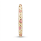 Enamel Floral Stainless Steel Bangles