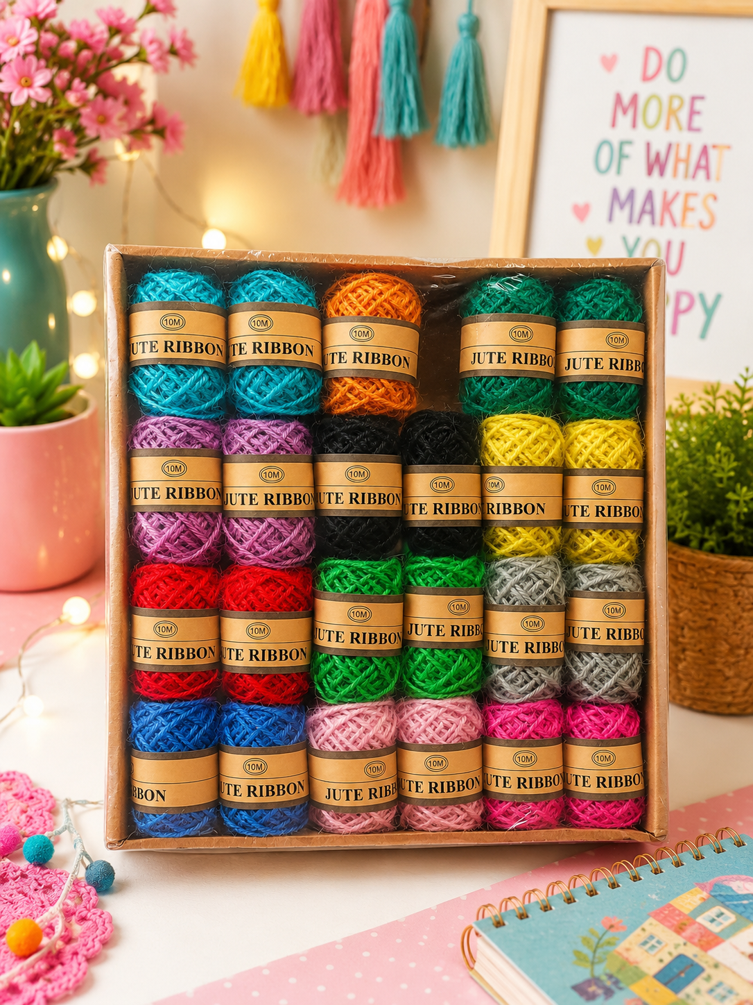 JUTE RIBBONS - 10M