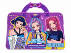 KPOP Demon Hunters Coloring Book with Stickers