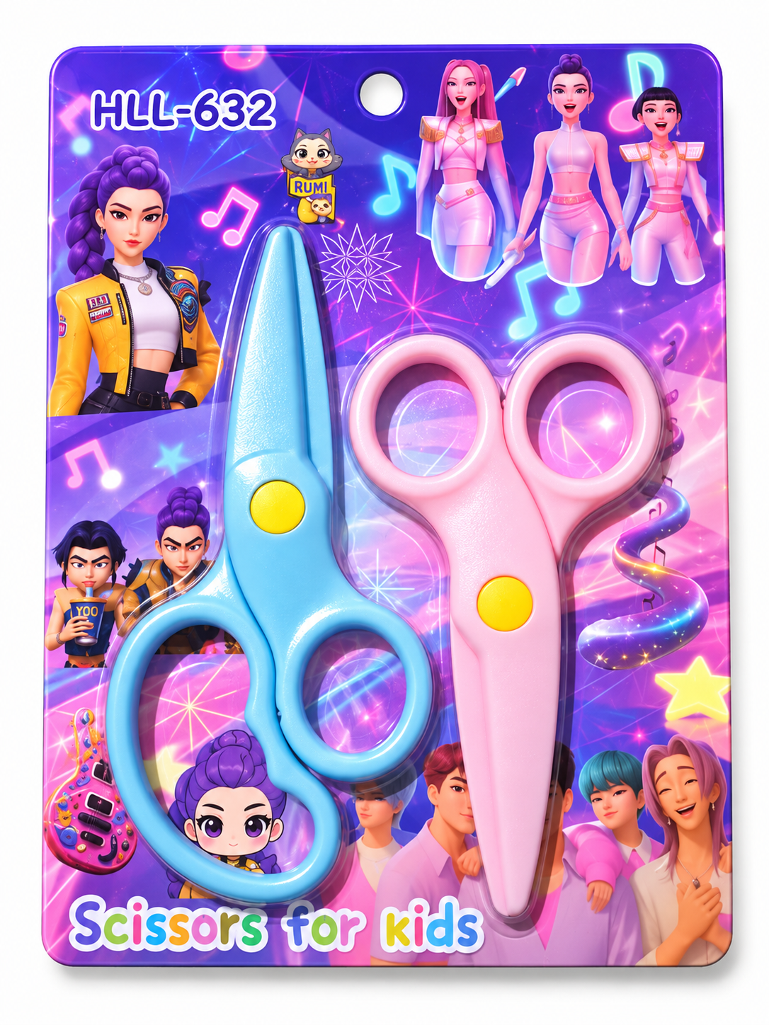 KPop Demon Hunters Plastic Scissors