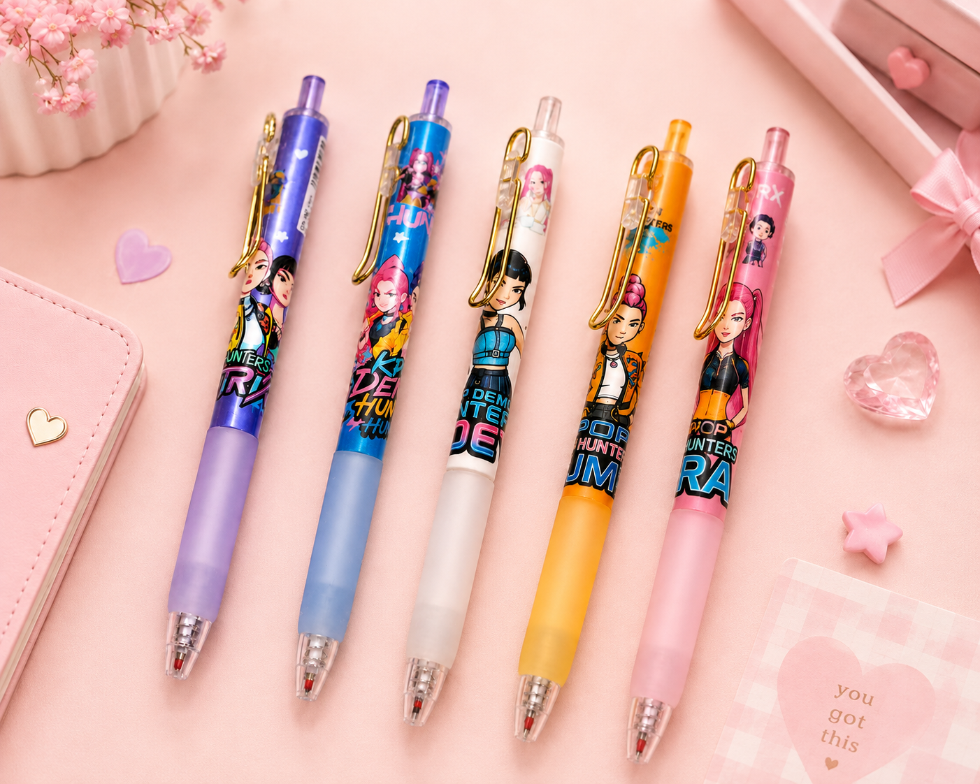 K-Pop Demon Hunters Black Gel Pen Secondary image