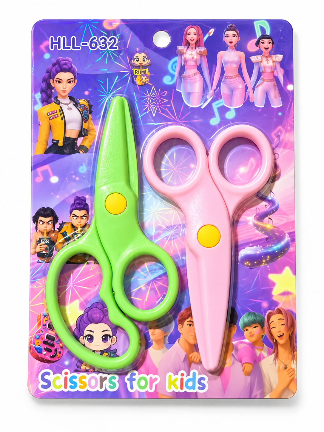 KPop Demon Hunters Plastic Scissors Secondary image