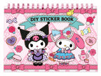Sanrio DIY Sticker Book – 4 Cute Variants