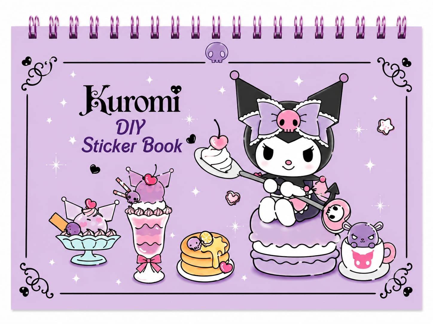 Sanrio DIY Sticker Book – 4 Cute Variants