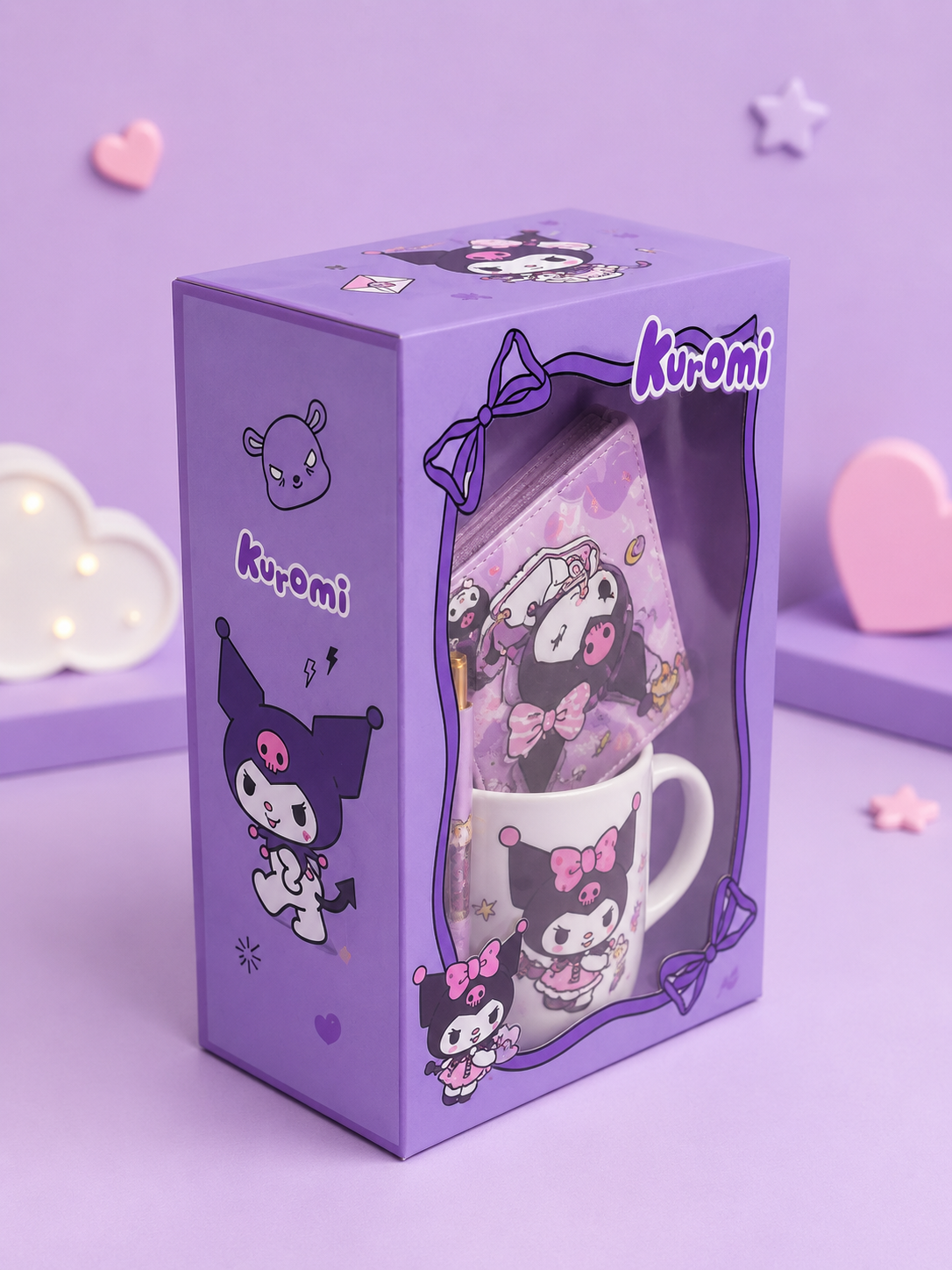 Kuromi Mug & Kuromi Notebook Gift Set Secondary image