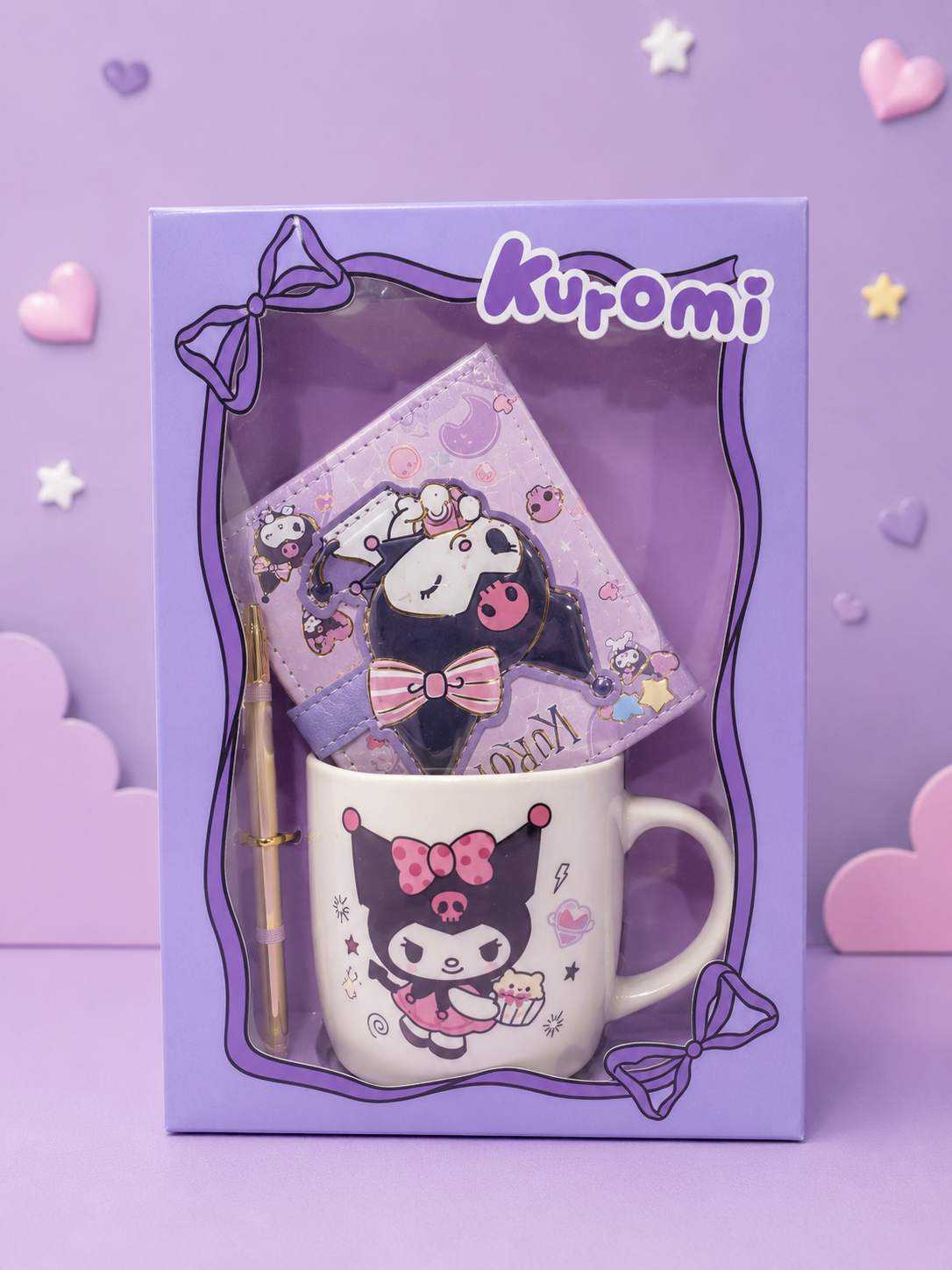 Kuromi Mug & Kuromi Notebook Gift Set Main image