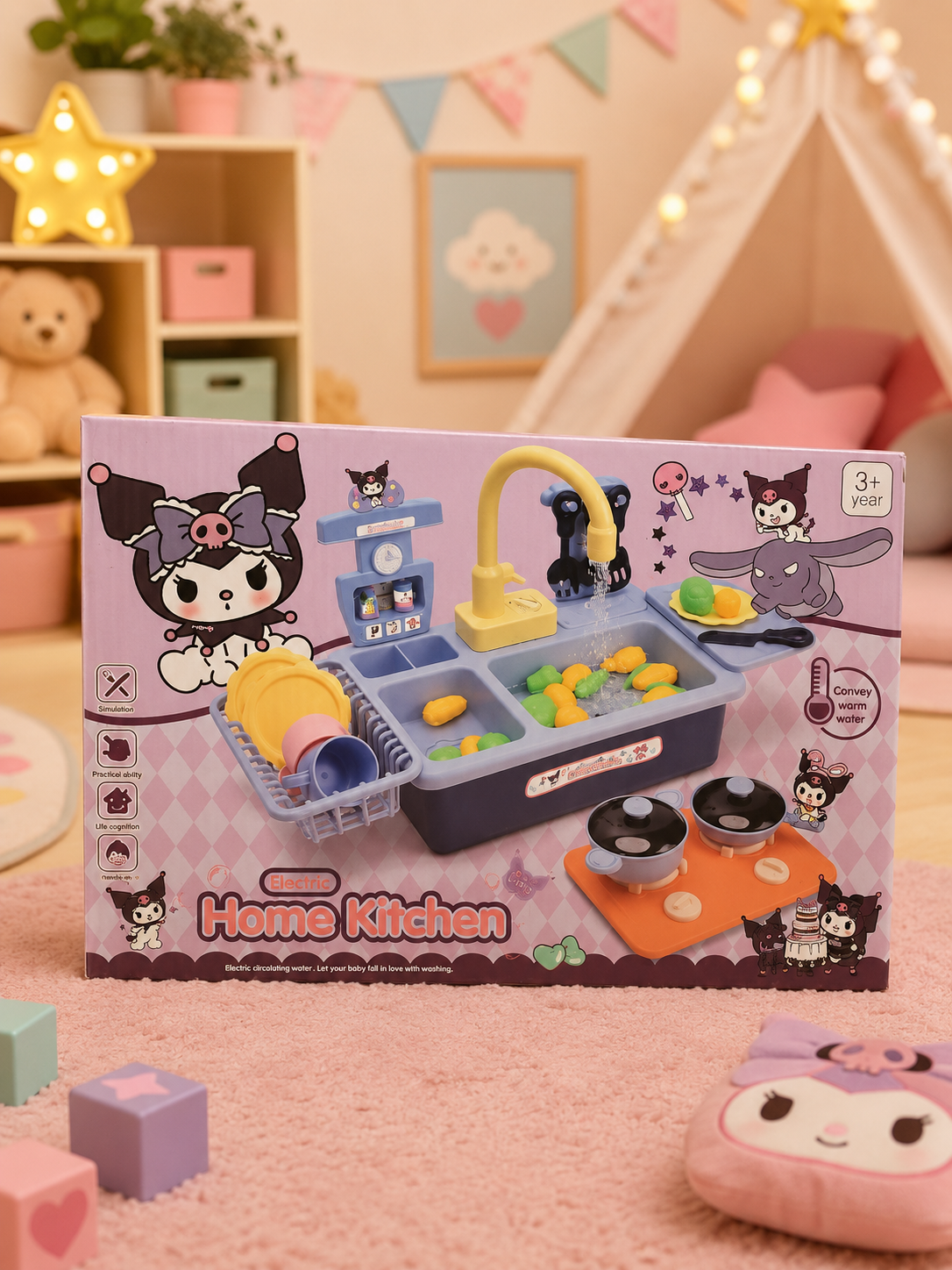 Sanrio Home Kitchen Sink Play Set Secondary image