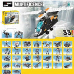 Multificence 33-in-1 Building Blocks Set – 256+ Pcs – alternate product view 3
