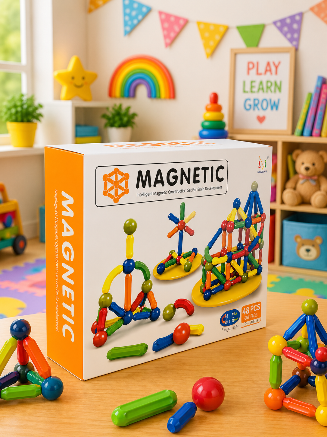 MAGNET STICKS - 64 PCS