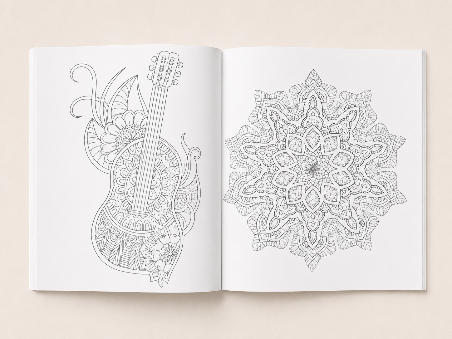 MANDALA COLORING BOOK - ADULTS