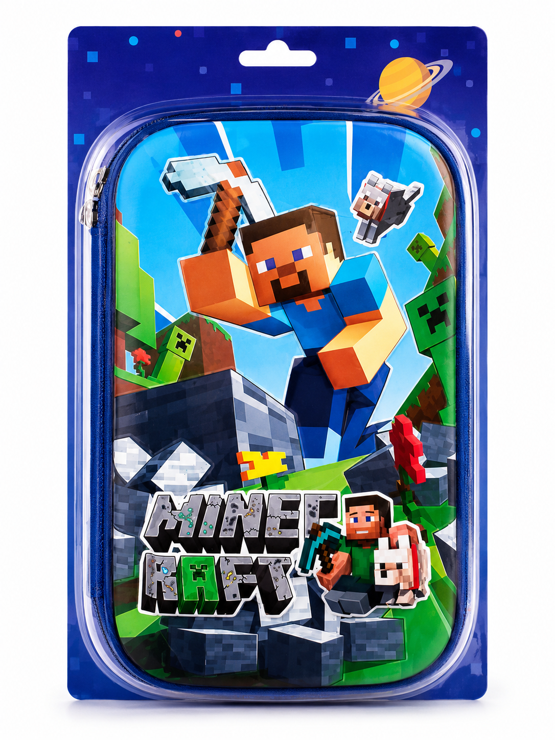 Minecraft 3D EVA Hard Shell Pencil Case large Main image