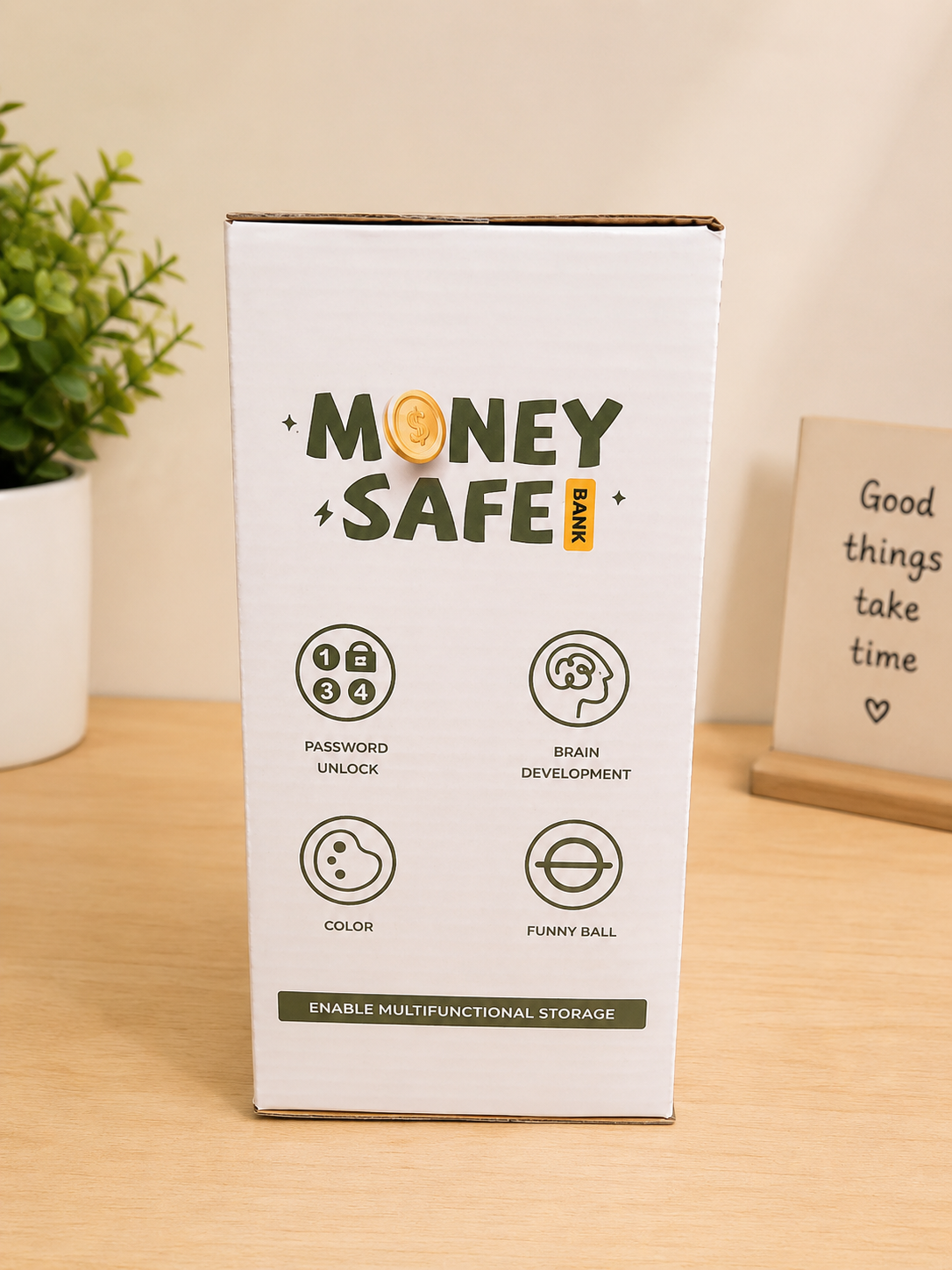 Dinosaur Money Safe Bank