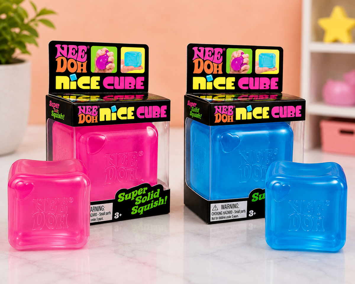 NeeDoh Nice Cube Squishy – 2 Inches Main image