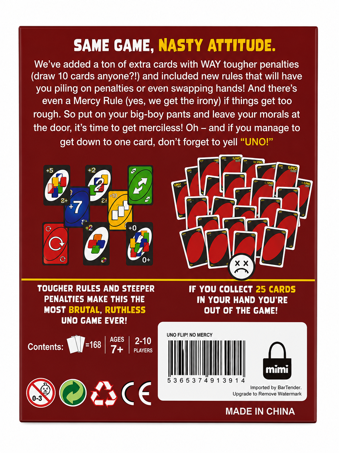 UNO NO MERCY Secondary image