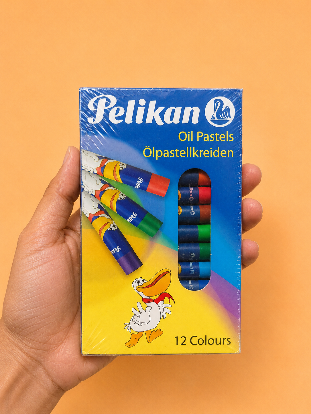 PELIKAN OIL PASTEL COLOUR - 12 Pieces