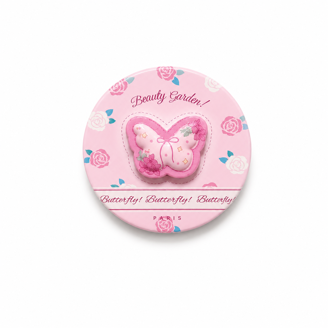 Butterfly Beauty Garden Pocket Mirror Secondary image