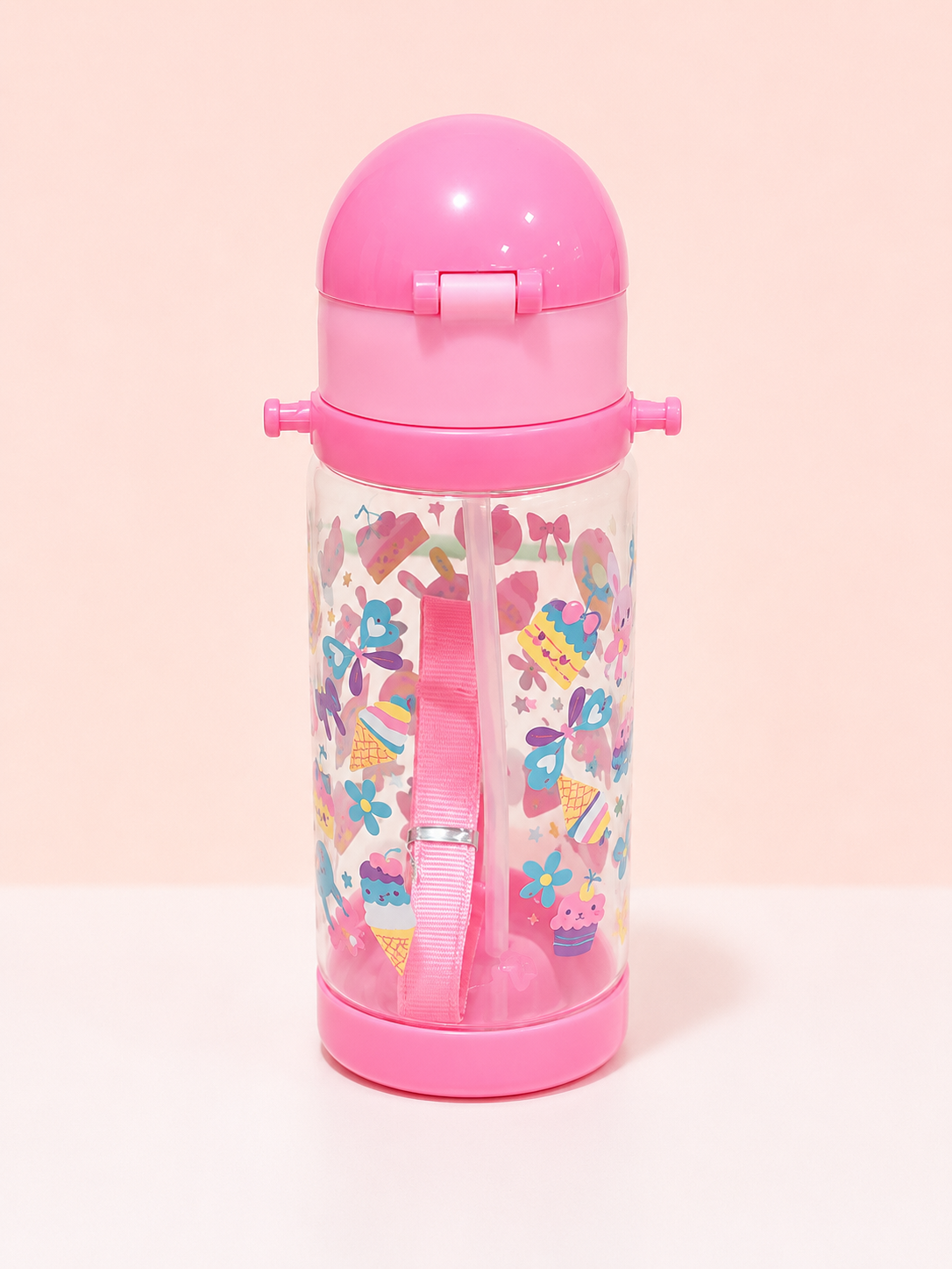 SMIGGLE PINK WATER BOTTLE