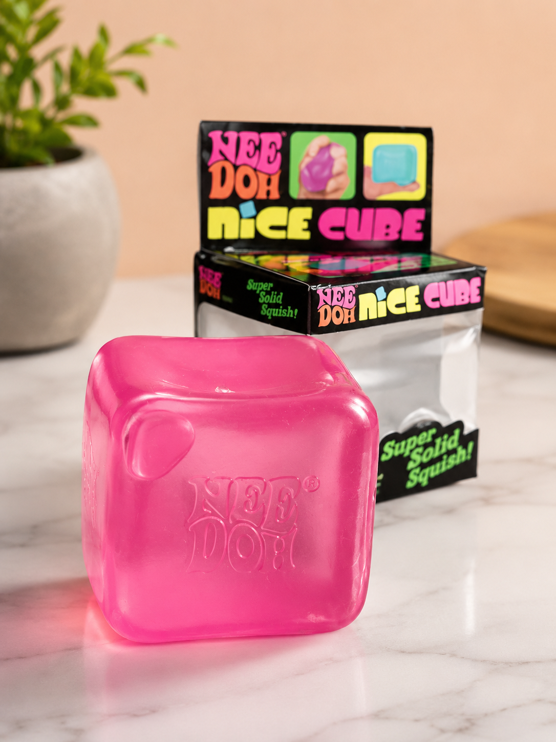 NeeDoh Nice Cube Squishy – 2 Inches Secondary image