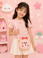 Cute Bear Silicone Crossbody Bag