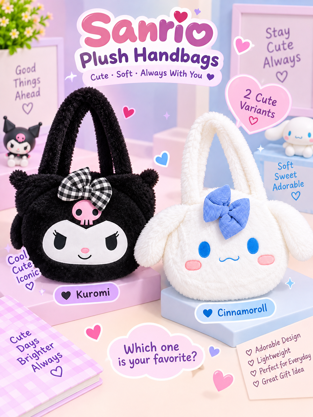 Sanrio Plush Handbags Main image