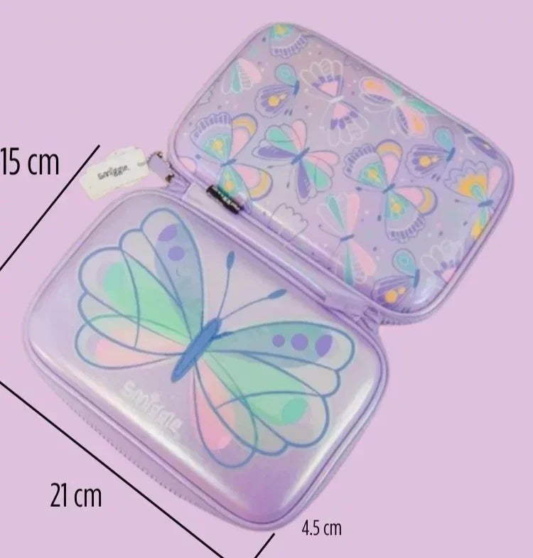 SMIGGLE PENCIL POUCH - BUTTERFLY