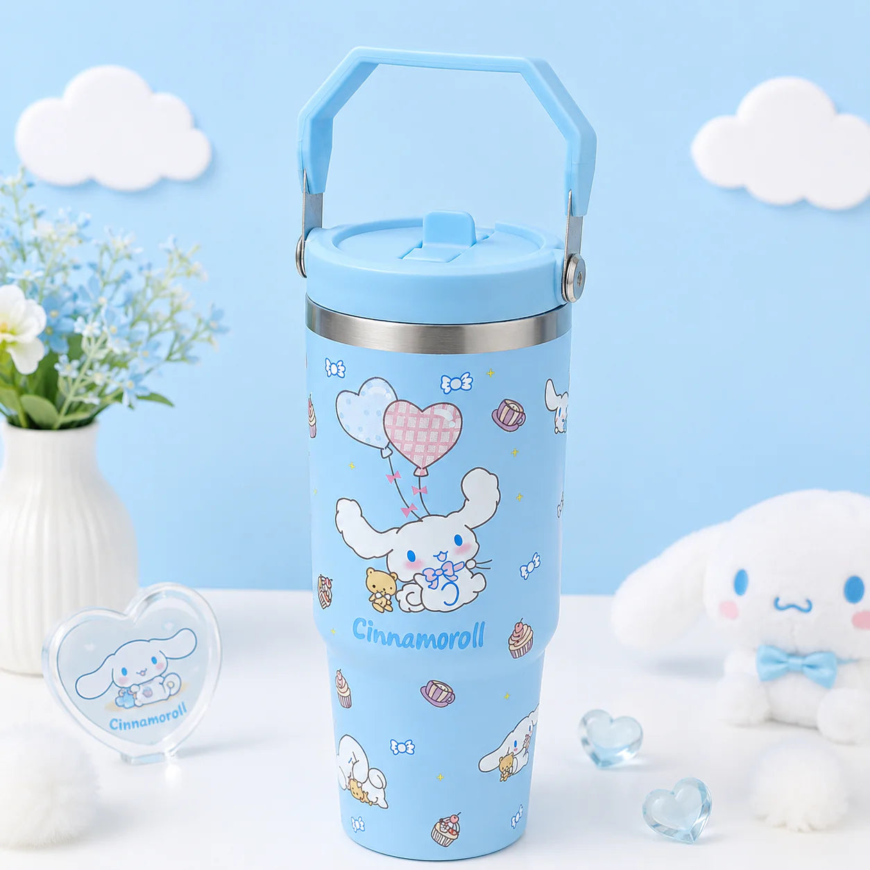CINNOMOROLL TRAVEL TUMBLER
