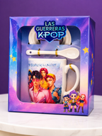 K-Pop Demon Hunters Cup with spoon and saucer