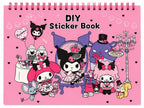 Sanrio DIY Sticker Book – 4 Cute Variants